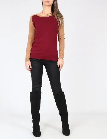 Bluza Zara, rosu/maro Rosu