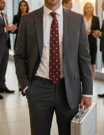 Cravata Zara, visiniu Rosu