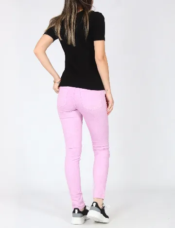 Pantaloni Zara, roz Roz