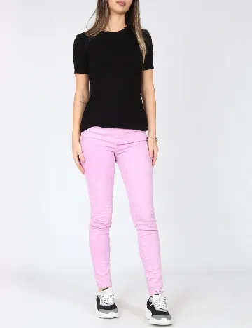 Pantaloni Zara, roz Roz