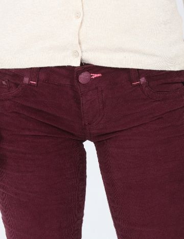 Pantaloni Bershka, mov