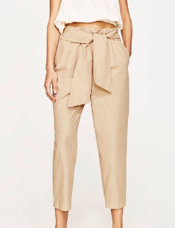 Pantaloni Zara, bej