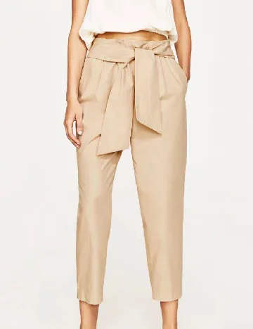 Pantaloni Zara, bej