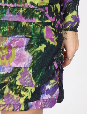 Rochie scurta Zara, mix culori