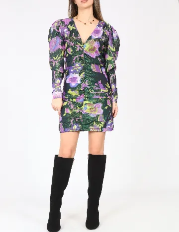 Rochie scurta Zara, mix culori Mix culori