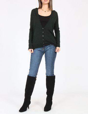 Cardigan Zara, verde