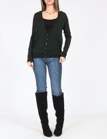 Cardigan Zara, verde