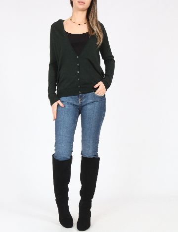 Cardigan Zara, verde