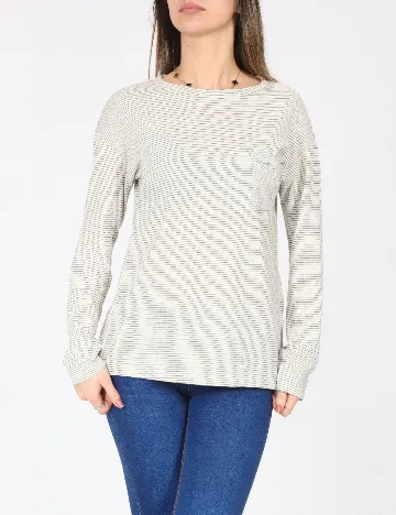 Bluza Zara, ecru Alb