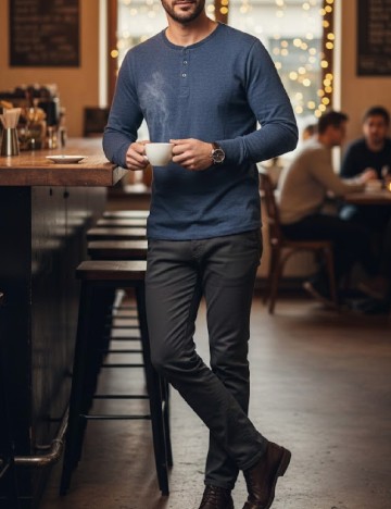 Bluza Bershka, albastru