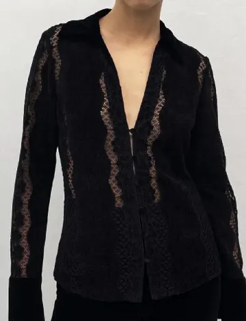 Camasa Zara, negru Negru