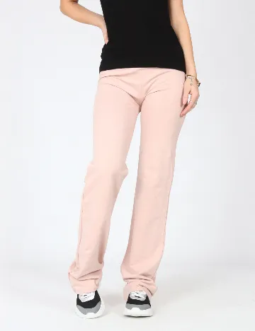 Pantaloni Zara, roz pal Roz