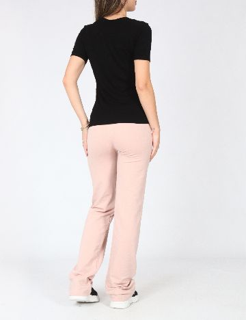 Pantaloni Zara, roz pal