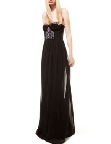 Rochie lunga Bershka, negru