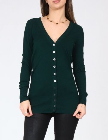 Cardigan Zara, verde