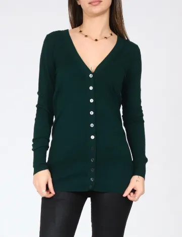 Cardigan Zara, verde Verde