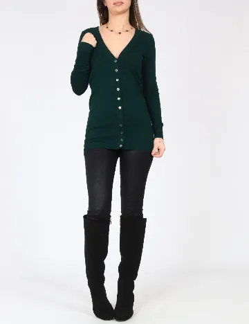 Cardigan Zara, verde Verde