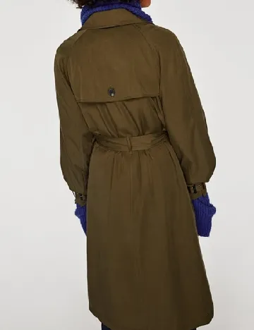 Trench Zara, kaki Verde