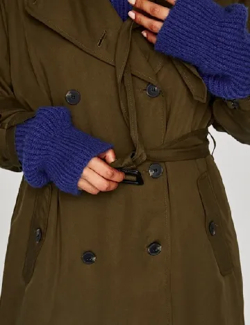 Trench Zara, kaki Verde