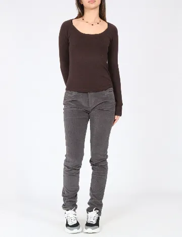 Pantaloni Zara, gri Gri