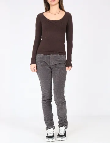 Pantaloni Zara, gri Gri