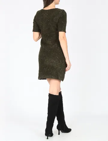 Rochie scurta Zara, verde Verde