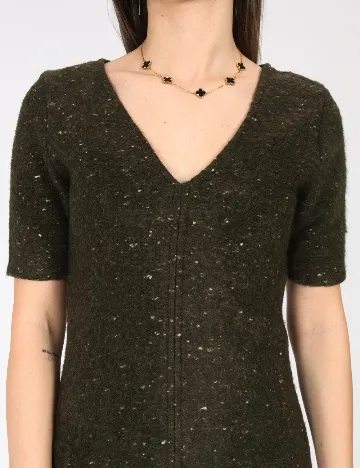 Rochie scurta Zara, verde Verde