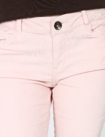 Pantaloni Zara, roz Roz