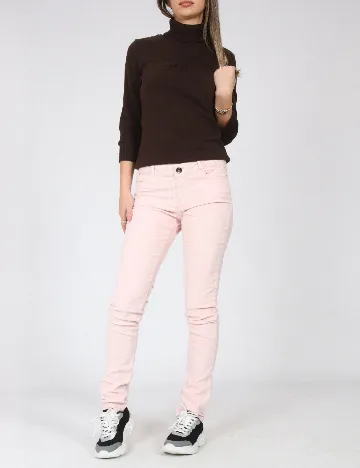 Pantaloni Zara, roz Roz