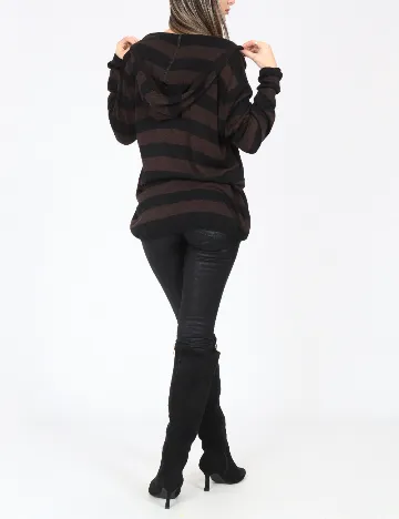 Hanorac Zara, negru/maro Maro