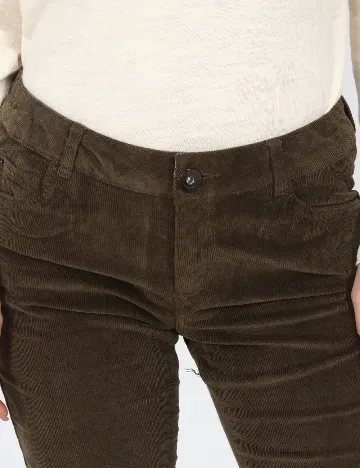 Pantaloni Zara, verde Verde