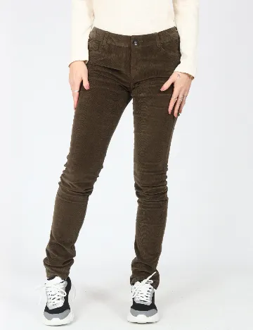 Pantaloni Zara, verde Verde