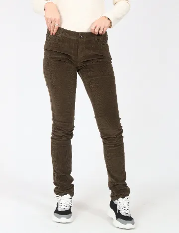 Pantaloni Zara, verde Verde