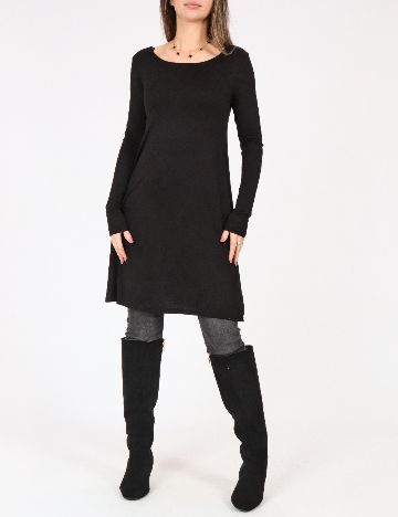 Bluza Oversize Pull&Bear, negru