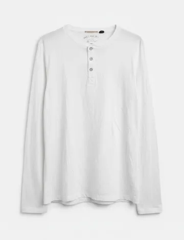 Bluza Bershka, alb Alb