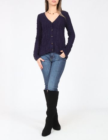 Cardigan Zara, bleumarin