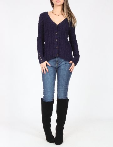 Cardigan Zara, bleumarin