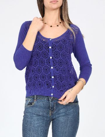 Cardigan Zara, albastru