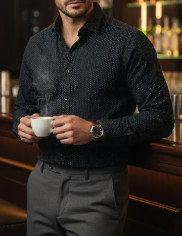 Camasa Zara, bleumarin Albastru