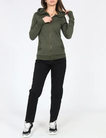 Hanorac Zara, verde Verde