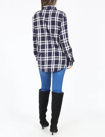 Camasa Zara, bleumarin Albastru