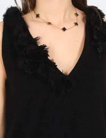 Rochie scurta Zara, negru Negru