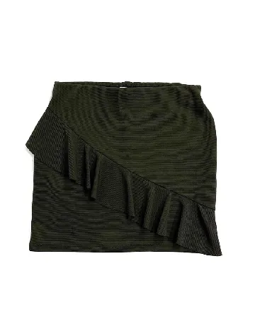 Fusta Zara, kaki Verde