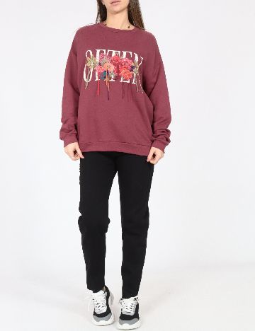 Bluza Pull&Bear, roz pudra