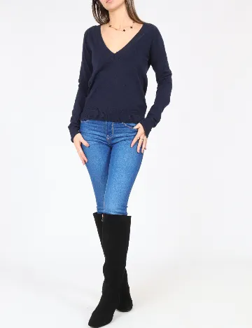 Bluza Zara, bleumarin Albastru