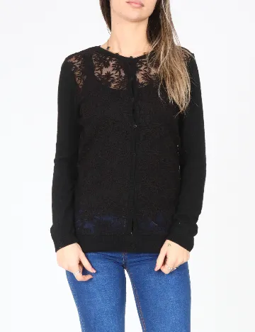 Cardigan Zara, negru Negru
