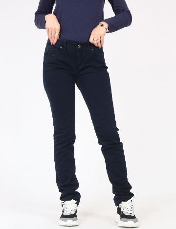 Pantaloni Zara, bleumarin