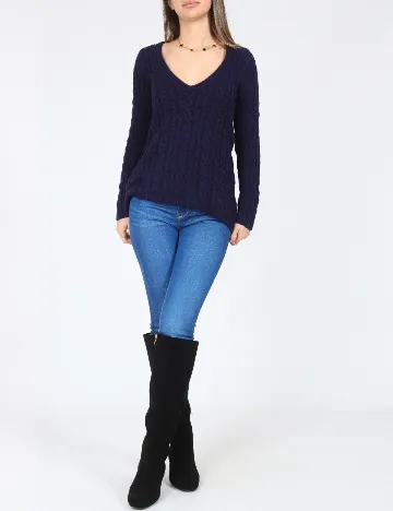 Bluza Zara, bleumarin Albastru