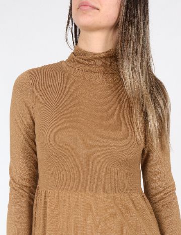 Rochie medie Zara, maro