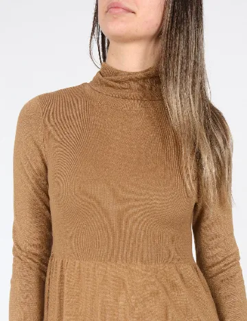 Rochie medie Zara, maro Maro